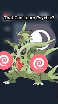 Can You Name a Dark Type Pokémon That Can Learn Psychic? - PokeDoku