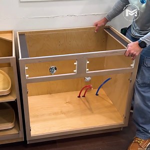 Installing Kitchen Cabinets DIY Style #KitchenRenovation #KitchenCabinets #DIYProjects #Cabinets | MR Post Frame