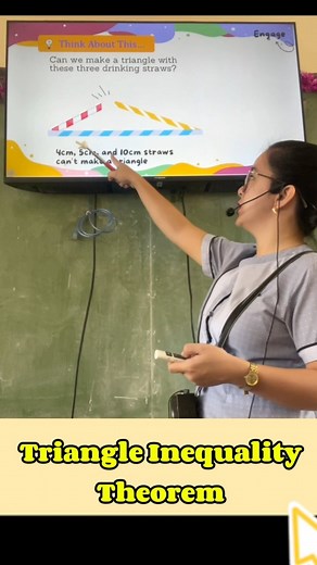 Triangle Inequality Theorem #mathematics #Math8 #mathtutor #mathlesson #mathematician #MathTinik #mathskills #mathisfun #revisedkto12curriculum #mathteacher #MaamPagayon | Mommy Eiram MiniVlog