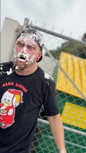 DID I REALLY JUST GET PIE FACED? 🤦‍♂️ what in the looney tunes hell is going on here 🫪