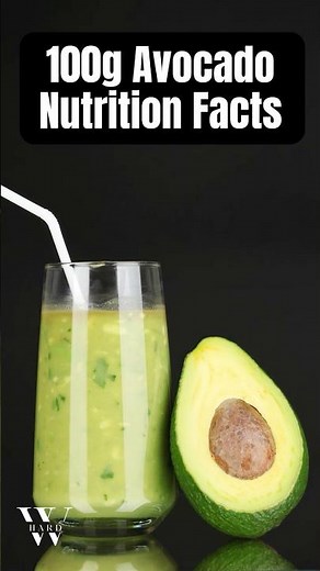 100g Avocado Nutrition Facts