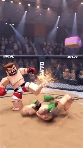 Roblox MMA Clash- Georges St-Pierre Faces Khabib Nurmagomedov! #robloxshorts #ufcshorts #mma