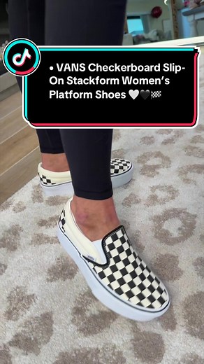 VANS Checkerboard Slip-On Stackform Platform Shoes Review