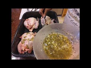 Buttered Herb Rub for Cornish Hens for the Holidays