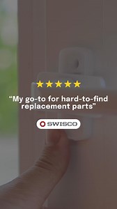 Whether you’re finishing a home project or just getting started, SWISCO has the replacement parts, guidance and prices you won’t find anywhere else. 🧑‍🔧 Real experts to help you identify the right parts 🔩 Wide-inventory of hardware from leading brands 🚚 Expedited delivery straight to your door ⭐️ 1000’s of 5-star reviews | SWISCO.COM