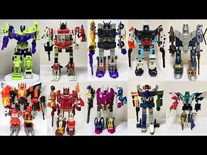 【G1 TV】变形金刚 G1合体金刚 大盘点 合集 Transformers Ultimate combiners トランスフォーマー 合体戦士大集合 G1 Toysタカラ TAKARA
