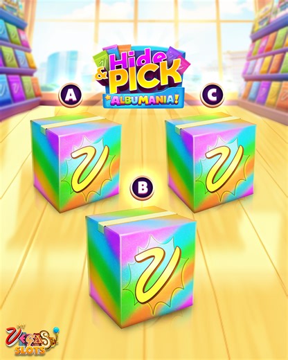 https://myvegas.play-freebies.com/3HYCjap FREE CHIPS for the sharp eyes out there 🃏 Like & share if you’re confident in your skills 🎉 Vivian invites you to Hide & Pick: Albumania 🎩 Spin to earn Picks, unlock mystery boxes, and win BIG 📦 Spot Vivi’s doll in the shuffling boxes 🤔 Comment with your support code to win now! | myVEGAS