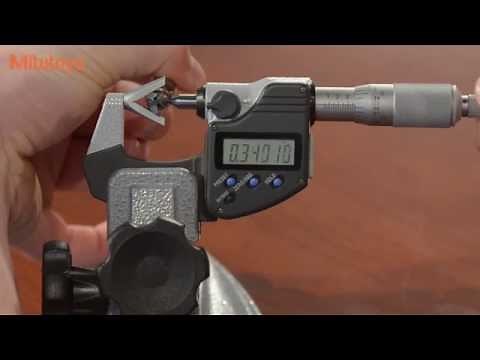 V-Anvil Micrometer Demo - Mitutoyo America