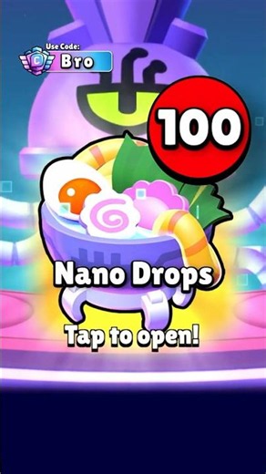 100 Nano Drops on New Account
