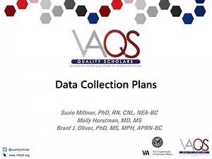 Data Collection Plans