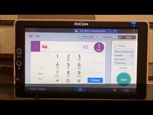 Fax How to Send Fax with Fax Header and Standard Message