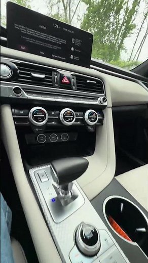 2023 #Genesis G70 interior —driver-focused, refined, and built to make every seat feel like the best