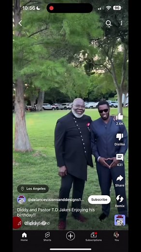 Hilarious Moments: TD Jakes and P. Diddy Dancing