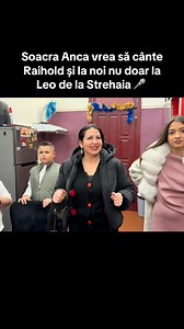 Soacra Anca vrea să cânte Raihold și la noi nu doar la Leo de la Strehaia 🎤 #leodelastrehaia #mihaelatache #ancadelastrehaia #patroanadelastrehaia #alindelastrehaia | Mihaela Tache