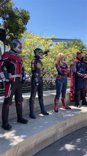 Avengers Campus Avengers Assemble-Black Panther, Ant-Man, Wasp, Captain Marvel&more-DisneyCA 5/30/26