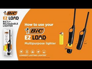 How to use your BIC EZ LOAD Lighter