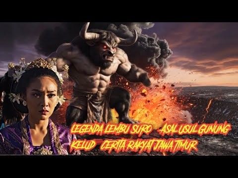 Legenda Lembu Suro – Asal Usul gunung kelud| Cerita Rakyat