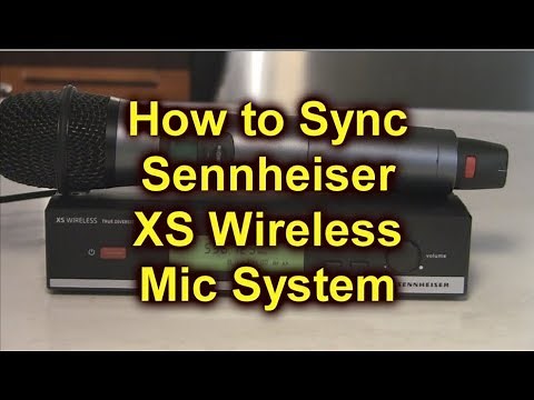 How to Sync the Sennheiser XS Wireless Mic System
