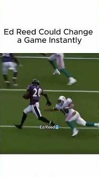 Some safeties played defense. Ed Reed hunted the football.
