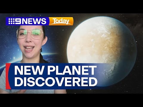 New planet with potential to support life discovered by Australian astronomers | 9 News Australia