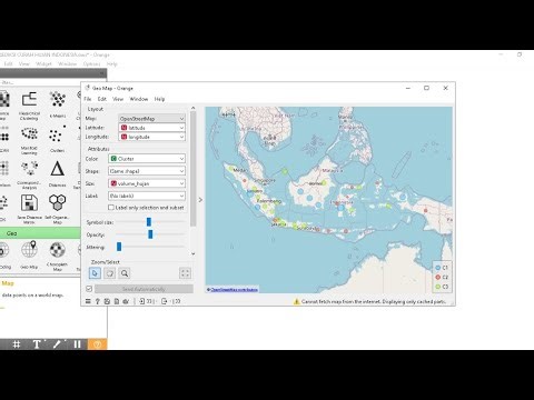 ANALISIS DATA PREDIKSI CURAH HUJAN DI INDONESIA MENGGUNAKAN APLIKASI ORANGE DATA MINING