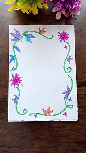 Assignment front page idea #shorts #youtubeshorts#boderdesign #projectworkdesigns