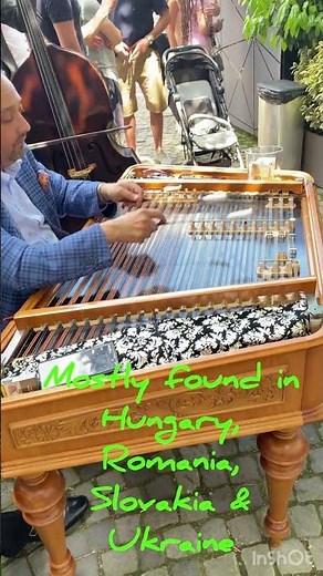 Ever Heard a Cimbalom? This Instrument Will Mesmerize You! 🎶✨ #Shorts