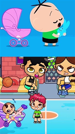 Monica toy in Avatar World😂😍 #tocaboca #avatarstory