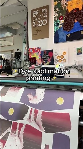 You NEED to watch the process of dye sublimation printing