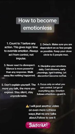 How to Become Emotionless: Master Self-Control, Stay Calm & Avoid Overreacting