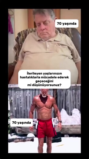 Videodaki iki kare arasındaki fark sadece kas kütlesi değil; aslında iki farklı yaşam felsefesi. Yaş almak kaçınılmazdır ama nasıl yaşlanacağımız büyük ölçüde bugün yaptığımız tercihlere bağlıdır. Unutmayın; hareket etmek için hiçbir zaman geç değil, ama başlamak için en doğru zaman tam şu an! 🚀 🗓️ Ocak ayında benimle birlikte hareket ederek antrenmanlara başlamak, seviyenize uygun dersler hakkında bilgi almak için yorumlara BİLGİ yazabilirsiniz! 👇🔥