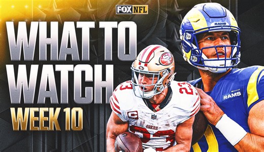 NFL Week 10 Preview: Stats and Storylines for 5 FOX Games