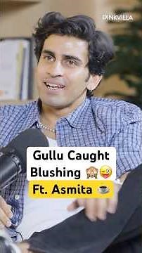 Gullu Blushes When Asked About Liking Asmita Adhikari’s Pics 😳❤️ #shorts #splitsvilla #asmita #love