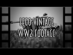 LEGO vintage WW2 footage | Stop Motion