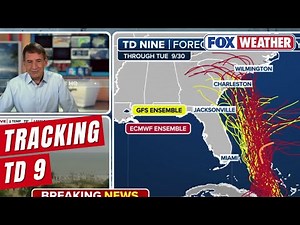 Bryan Norcross Gives Exclusive Tropical Analysis As Tropical Depression 9 Moves Toward The US