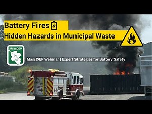 Hidden Consequences of Rechargeable Lithium-Ion Batteries in the Waste and Recycling Stream
