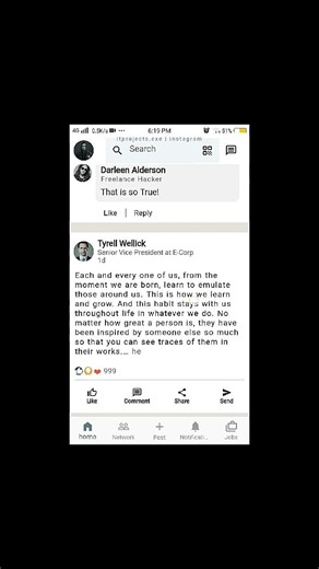 LinkedIn UI Clone App | Flutter Project