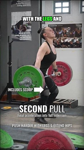 The First, Second, Third Pulls & 2 Phases of the Snatch & Clean