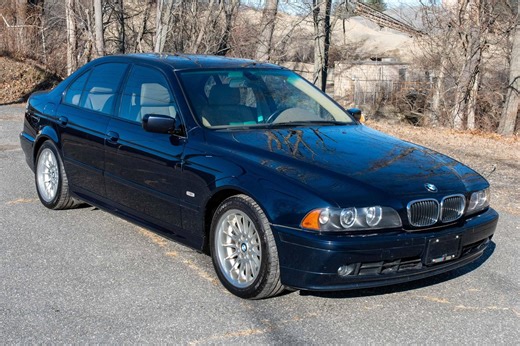 2001 BMW 540i Sedan - 6-Speed Manual, V8 Power, Sport Package, Orient Blue