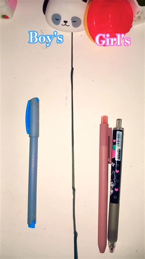 Boy's stationery vs.Girl's stationery 💞🦋Fight 🤜🤛#youtubeshorts #cutestationery #boysvsgirl #shorts