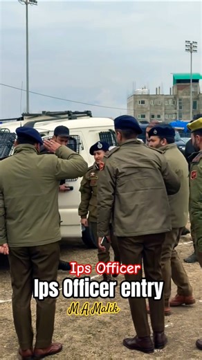 ips Officer entry #jammuandkashmir #news #lifeisbutadream #iasofficer
