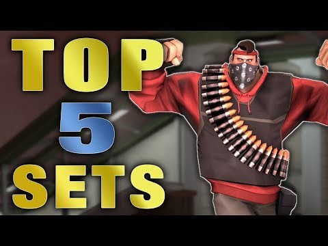 [TF2] Top 5 Best Heavy Cosmetic Sets For Less Than 1 Key!