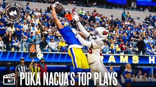 HIGHLIGHTS: Puka Nacua's top plays from the 2025 season