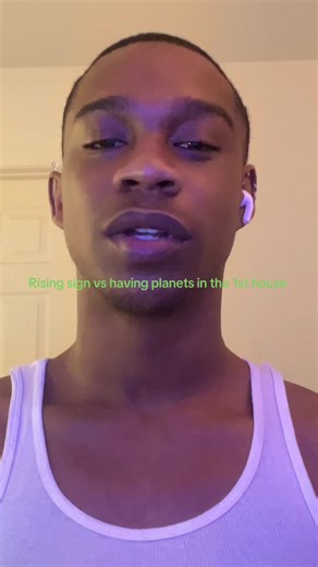 Rising Sign vs Planets in the 1st House in Astrology