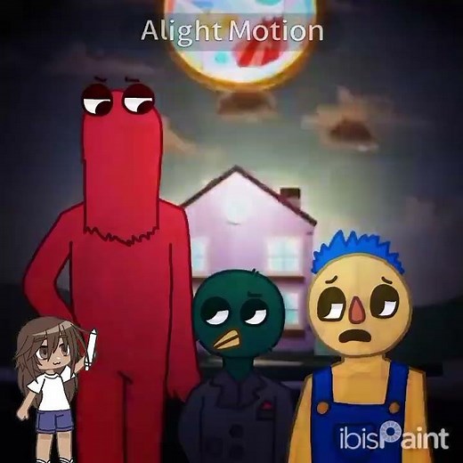 📝:: Fanart de Don't Hug Me I'm Scared // #donthugmeimscared #alightmotion #fanart #speedpaint