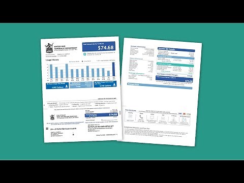 Understanding Your DWSD Water & Sewer Bill