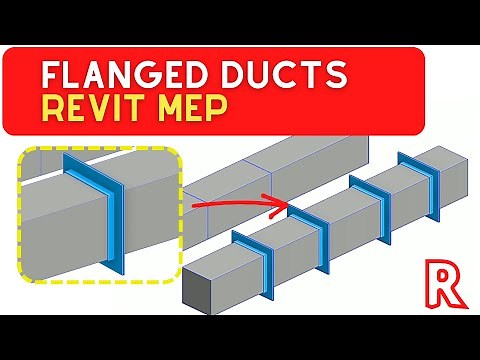 Flanged Duct in Revit MEP Tutorial