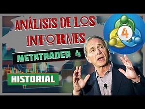Cómo Descargar y analizar el HISTORIAL en Metatrader 4. 2025