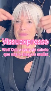 461 reactions · 24 shares | O wolf cut é um corte de cabelo que combina elementos dos estilos shaggy e mullet, resultando em um visual moderno, rebelde e despojado. Este corte se destaca por suas camadas curtas e repicadas na parte superior e frontal, enquanto a parte de trás e as laterais são deixadas mais longas, criando um contraste interessante #vissuexpresso #jairtavares #mullet #wolfcuthairstyle #wolf | Jair Tavares | Facebook