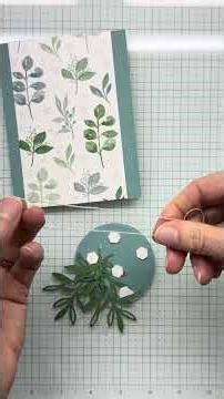 Greenery Lane Easy Background Card